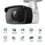 TP-Link Camera Smart IR de supraveghere Bullet pentru exterior VIGI C330I(2.8MM), Senzor imagine: CMOS 1/2.8", Lentila 2.8mm, F2